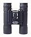 HUMVEE HMV-B-12X25B Rubber Armor Compact Binocular with Anti-Reflective Ruby Red Lens, 12x25, Black