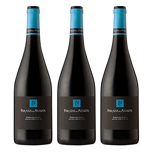 Vino Tinto Parada de Atauta de 75 cl - D.O. Ribera del Duero - Bodegas Dominio de Atauta (Pack de 3 botellas)