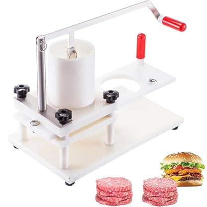 Kommerzielle Hamburger-Patty-Pressmaschine, 11 cm Und 13 cm Manuelle Hamburger-Presse, Patty-Maker, Burger-Patty-Maker-Maschine, Für Den Gewerblichen Und Küchengebrauch