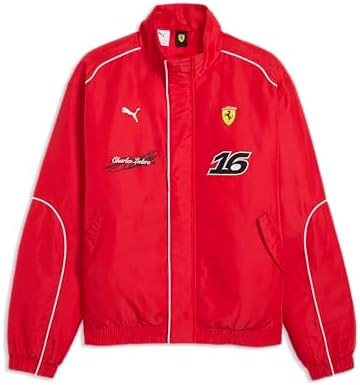 PUMA Scuderia Ferrari F1 Veste de course pilote homme Charles Lec...