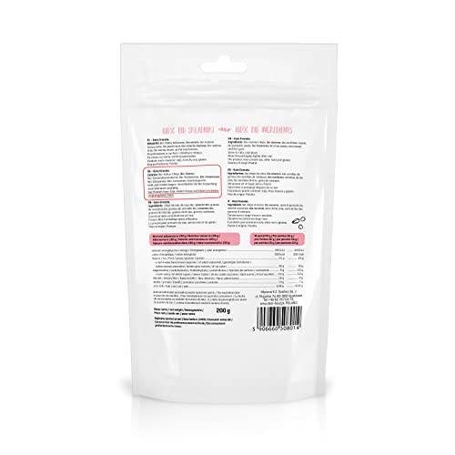 DIET-FOOD Keto Granola Proteinreich Fettreich Glutenfreies Granola Frühstück Müsli Low Carb Non-GMO Snack Ohne Zuckerzusatz 200 g 1er Pack