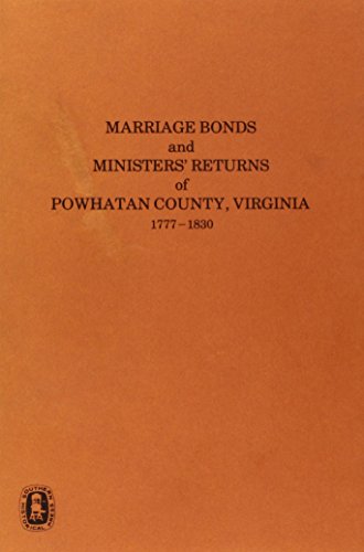 Powhatan County Marriages, 1777-1830