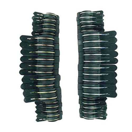 Clipes de suporte de plantas Serablets, 20 peças para jardinagem, grampos de plantas e flores, supor