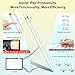 Pencil 1st Generation for iPad A16 (2025-2018), Pencil USB C Fast Charging and Magnetic with Tilt Sensitivity & Palm Rejection for iPad Air 3/4/5/M2/M3, Mini 5/6/7, i-Pad 6-11, Pro 11/12.9