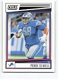 2022 Score #86 Penei Sewell NM-MT Detroit Lions Football NFL