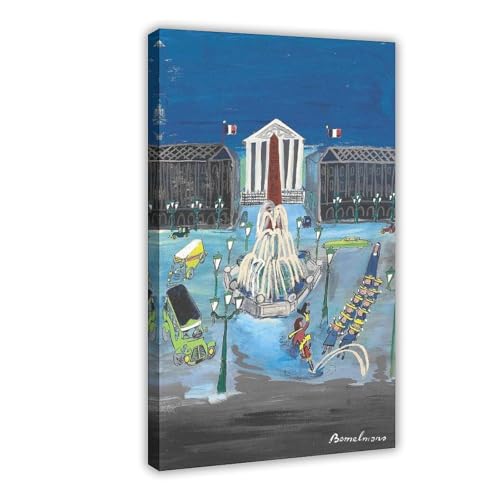 Cadre à suspendre Madeline à Paris Ludwig Bemelmans, impression giclée d'art sur toile