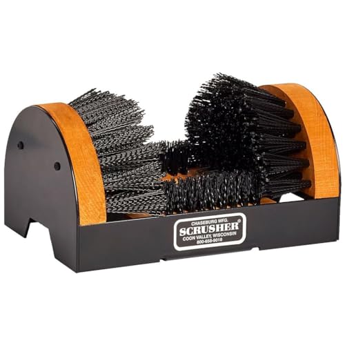 The Original Shoe & Boot Cleaner - Outdoor Boot Brush Scrubber, Heavy Duty Weather Resistant Steel Frame- Made in America