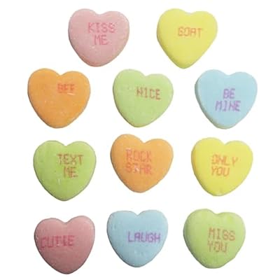 Scripture Candy, Sour Conversation Hearts, 1 Pound Bag, 300 Pieces