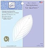 June Tailor Mix'n Match Templates For Quilters 6/Pkg-Leaf