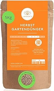 JASKER'S Herbst Dünger | 5 Kg | 125m² | Organischer Herbstdünger mit Kalium für Hecken und Ziergartenpflanzen | Für Gestär...