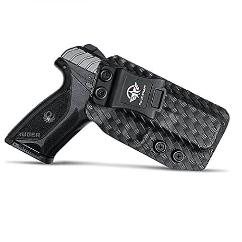 POLE.CRAFT IWB KYDEX KABURA RUGER SECURITY 9 - CARBON FIBER BLACK, PRAWA