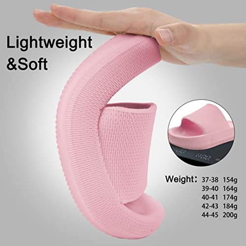 Cloud Slides For Men And Women,Pillow Slippers Bathroom Womens Sandals,Non Slip Thick Sole Platform Shoes #TOP6