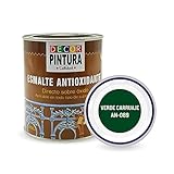 pintura verde carruaje antioxido  Pintura 750 Antioxidante (Verde Carruaje)