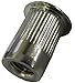 SKL10-32-130 STEEL THIN-NUT LARGE FLANGE, GOLD ZINC FINISH 10-32 x .020-.130 GRIP RANGE (PACK OF 100)
