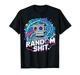 Mierda aleatoria - Glitch - Ciber - Digital Camiseta