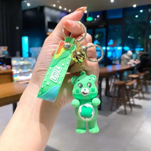Image of GEOCARTER Teddy Bear Keyring | Cute Keychain for Bags & Keys