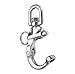 QualiTime 2Pack 316 Stainless Steel Swivel Eye Snap Shackle, 3.5
