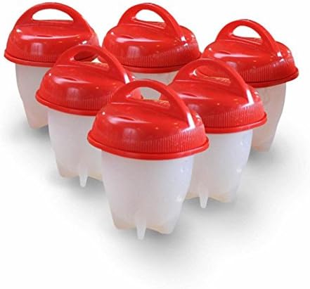 Feishe Egg Cooker Hard Boiled Eggs without the Shell 6 Egg Cups