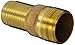 Campbell Fittings HAB-6 Brass Steel Hose Fitting, Combination Nipple, 1-1/2" Hose ID, Threaded NPT