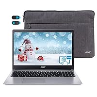 2022 Acer Chromebook 315 Touchscreen, 15.6 Full HD Touch Screen Acer Laptops, Intel Celeron N4020, 4GB RAM, 64GB eMMC, Gigabit WiFi, Bluetooth 5.0, Google Chrome OS,chromebook acer + YSC Accessory