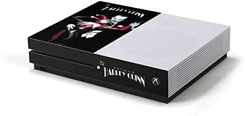 Skinit Decal Gaming Skin Compatible with Xbox One S Console - Officially Licensed Warner Bros Harley Quinn and The Joker Design