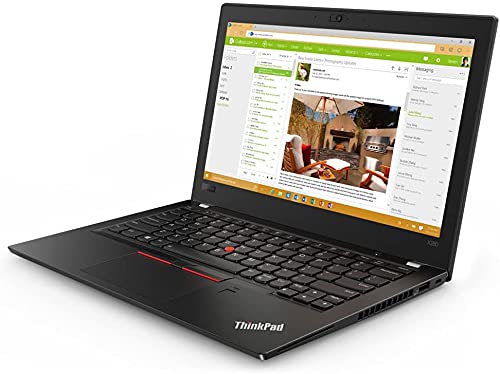 Lenovo Thinkpad X280 12.5" Hd Ultrabook - Intel Core I7-8650 1.90Ghz 16Gb Ddr4 256Gb Ssd Windows 10 Pro 64-Bit (Renewed) #TOP2