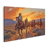 islandburner Prime Bild auf Leinwand Reiter bei 