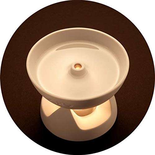 NaturGut Aromalampe Duftlampe Piano Due mit Teelicht für Ätherische Öle