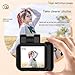 Retro Scope Camera, SLR-Shaped Mini Camera DV MiniClick Keychain Camera 1080p HD Retroscope W/ 1.44in Screen and Flash Lamp Small Digitalp Hotography Video Camera with 400mAh Battery(Black)