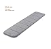 SOLARBUIZ Computer Wrist Rest Arm Pad Keyboard Wrist Elbow Support Mat for Office Desktop Working & Gaming Brings More Comfort & Less Strain(7.9 x 31.5 inch) (Gray)
