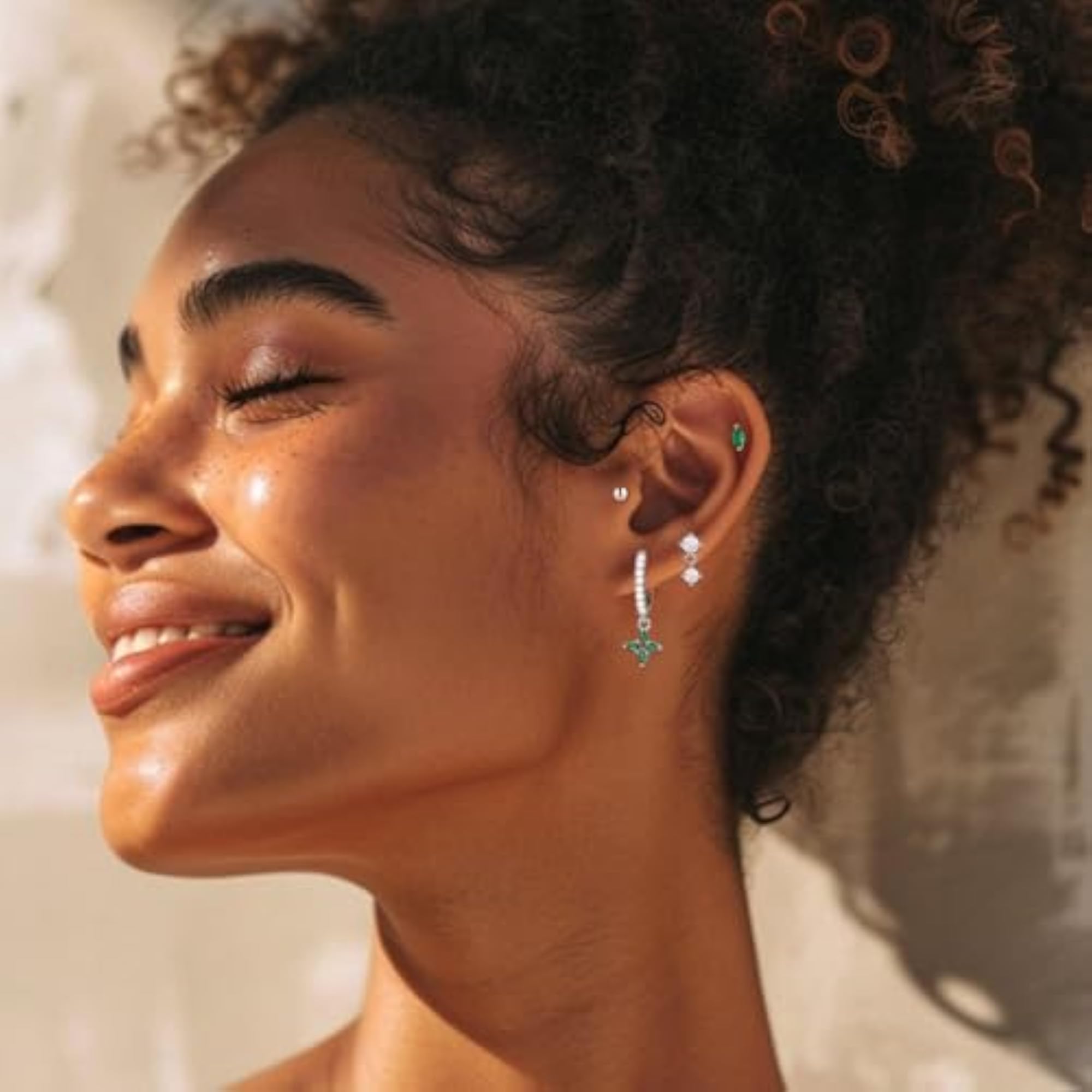 7 Pair Earrings Combo Set for Women, Lightweight & Hypoallergenic