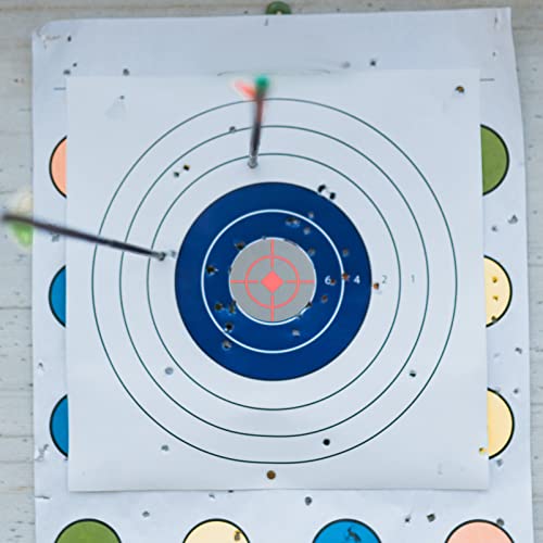 VANZACK 10 folhas de rótulos criativos de alvo profissionais alvo de alvo rótulos de destino do círc