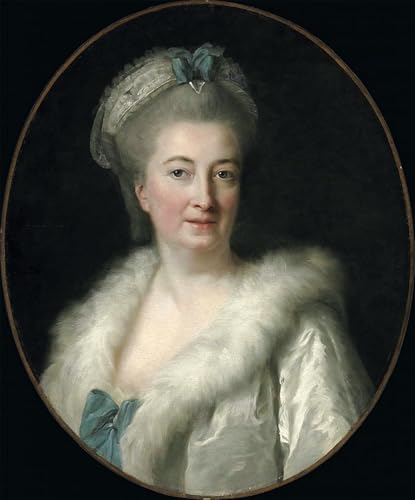 Decoración Mural Portrait Vigée Le Brun Toile Salon 60x90cm