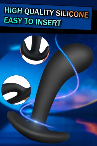 Butt Plug Trainer Kit For Comfortable Long-Term Wear, Pack Of 3 Silicone Anal Plugs Training Set With Flared Base Prostate Sex Toys For Beginners Advanced Users #TOP2