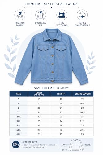 H R FASHION blue denim jacket – image 3