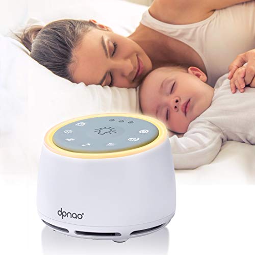 White Noise Machine, Sleep Sound Machine For Baby Kid Adult Home Hotel Traveling Office, With 22 Soothing Sounds Night Light Sleep Timer For Sleeping & Relaxation #TOP5