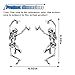 BDZMC Skeleton Bumper Sticker Decal, 6.0