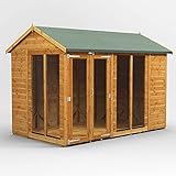 Power Schuppen für den Sommer, 25,4 x 15,2 cm, Spitzdach, Holz, Gartenhaus 25,4 x 15,2 cm
