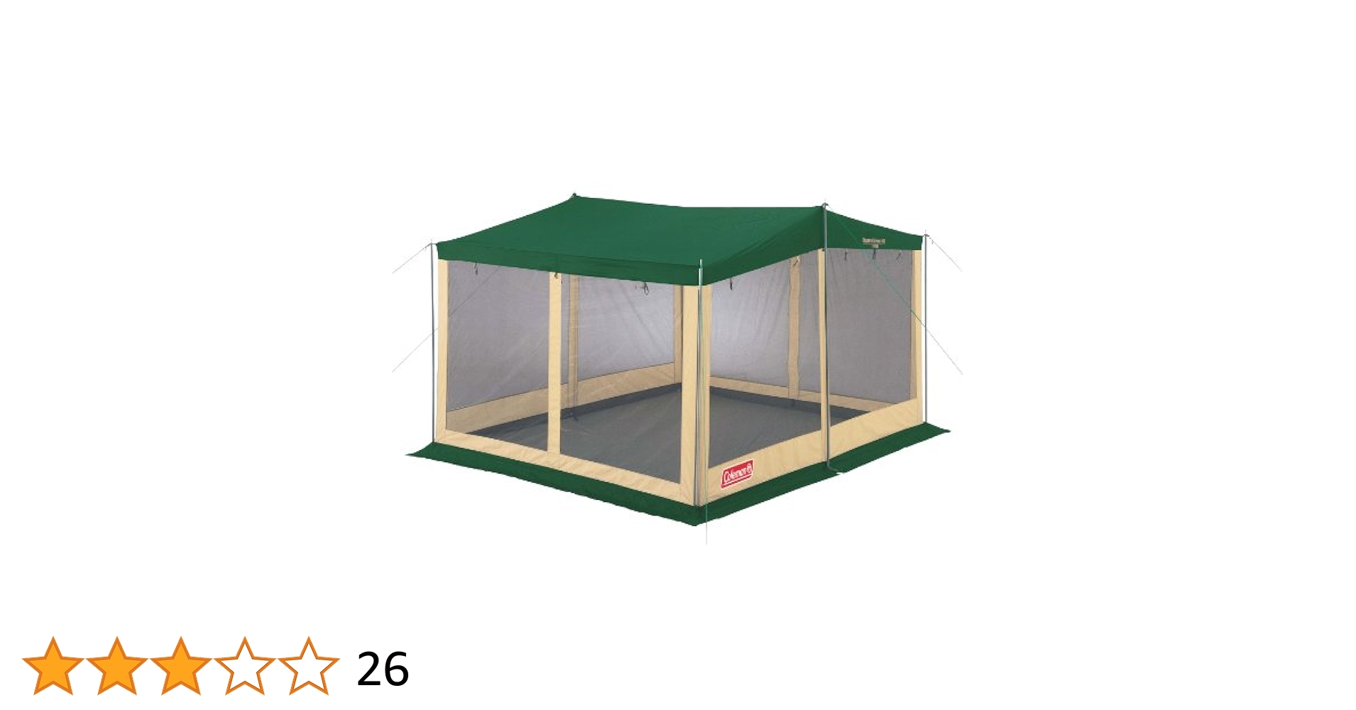 Amazon.co.jp: Coleman 170T5200S Tarp Square Screen 340