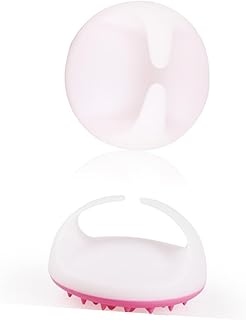 فوميز. فرشاة تدليك فروة الرأس والشامبو لتدليك فروة الرأس، فرشاة تدليك الشعر، فرشاة استحمام محمولة باليد لتنظيف وازالة الشعر