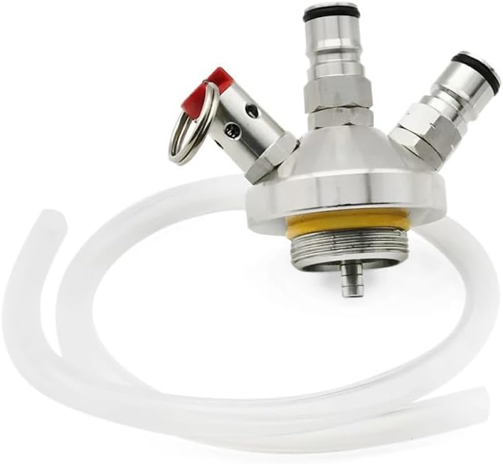 1set Mini Barrel Cover - 304 Stainless Steel Pressure Relief Valve Cover for Ball Lock Tapping Head, for Home Brewing