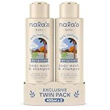 Nala’s Baby Original Coconut Body Wash & Shampoo Twin Pack 2 x 400ml