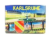 Karlsruhe Epoxy Magnet Souvenir Germany Fidelitas Schloss Filmrolle