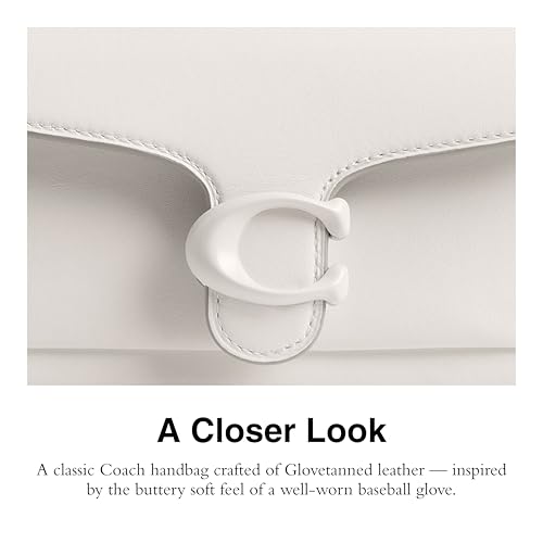 Coach Tabby Shoulder Bag 20, LH/Chalk4