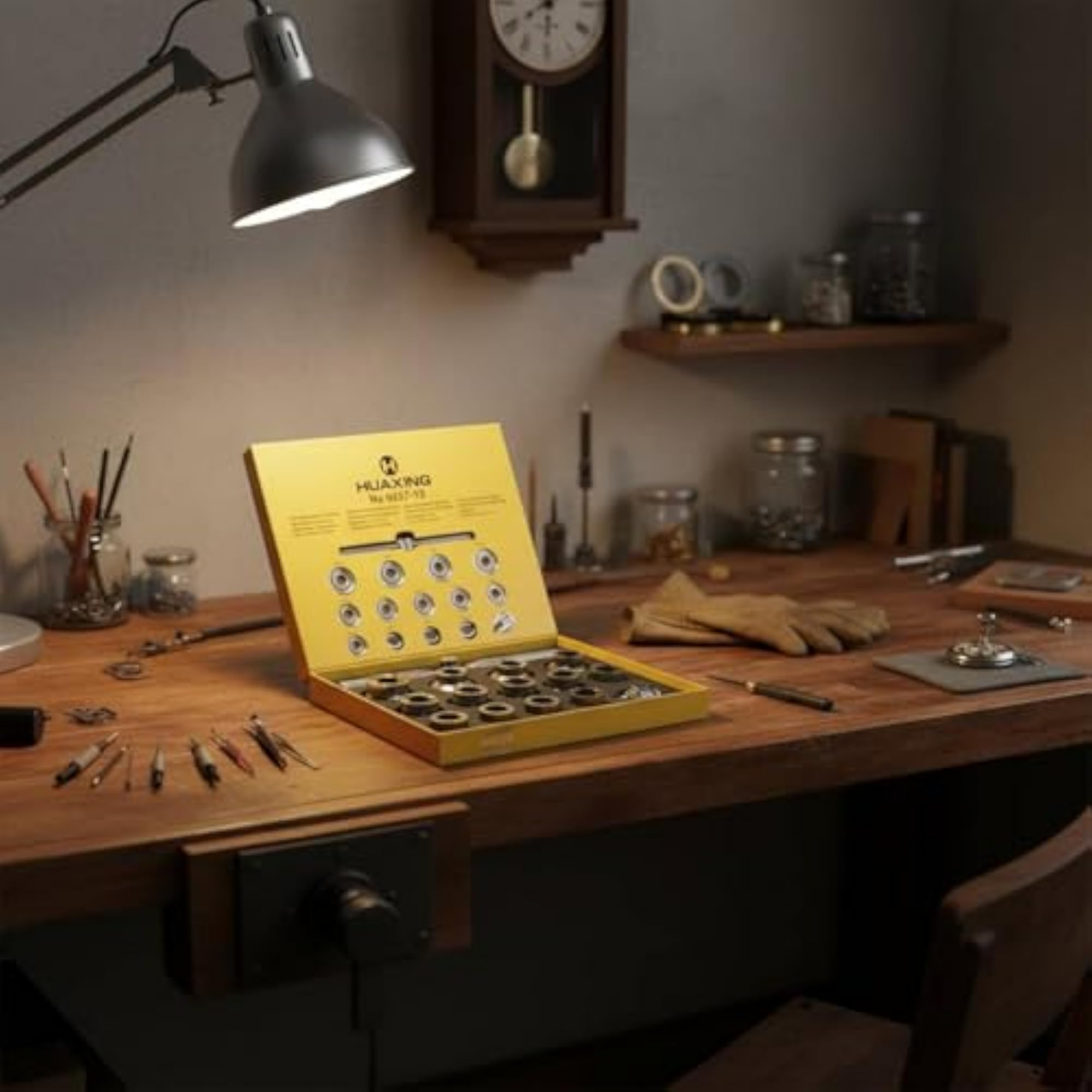 15 Piece Watch Case Opener Kit for Watchmakers