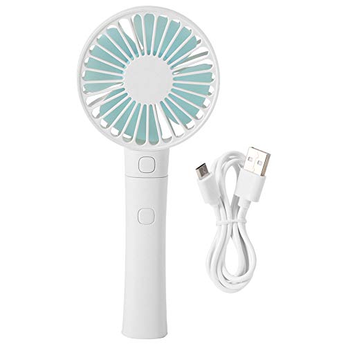 Mini-USB-ventilator, multifunctionele mini-handventilator Draagbare ventilator Opladen via USB voor thuiskantoor(wit) - Image 3
