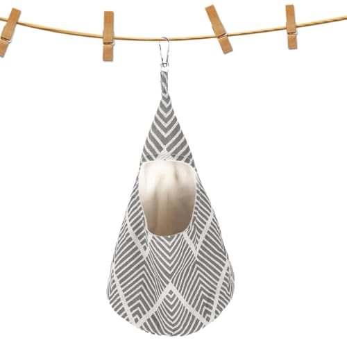 ZcrPrn Clothes Peg Bag,Peg Bag,Hanging Conical Peg Bags for Washing Line,Peg Bags Sliding on Clothesline,Reusable Pegs for Washing Line with Bag
