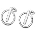 Produktbild Lotus Style Ohrringe Ohrstecker für Damen aus Edelstahl silber Bliss-Kollektion JLS1886-4-1