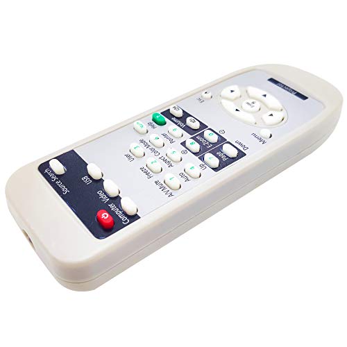 Image of 1515068 Projector Remote Control for Epson EB-X9, EH-TW420, EH-TW450, EX31, EX3200, EX51, EX5200, EX71, EX7200, PowerLite 1220 /1260 / 79 / Home Cinema 705HD / S10+ / S7 / S9 / W10+ / W7 / X9, VS200