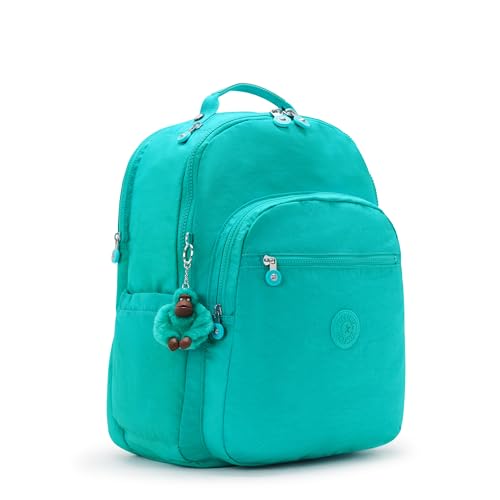 Image of Kipling Women's Seoul Extra Large 17 inch Laptop Backpack, Durable, Roomy with Padded Shoulder Straps, Built-In Protective Sleeve